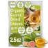 2.5oz Premium Dried Guava Leaves, Guava Leaf Tea, 100% Pure Guava Leaves, Organic & Non-GMO, No Additives, No Caffeine, Vegan, Natural Guava Loose Leaf Herbal Tea, Hoja de Guayaba