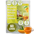 60 Leaves - Dried Mango Leaves, Pure, Organic, Non-GMO, 100% Mango Leaves. Loose Leaf Mango Herbal Tea. Mango Leaf Tea. No Sugar, No Caffeine, No Gluten, Vegan